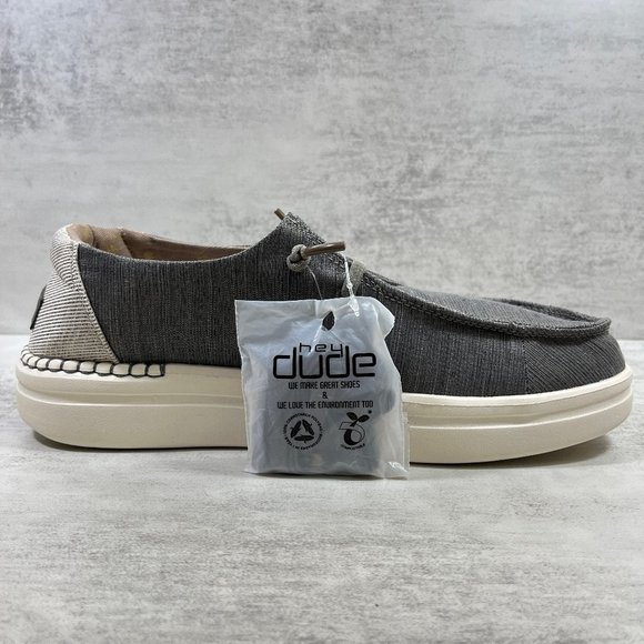 Hey Dude Wendy Rise Sneakers - Women's Size 10 - Picture 2 of 9